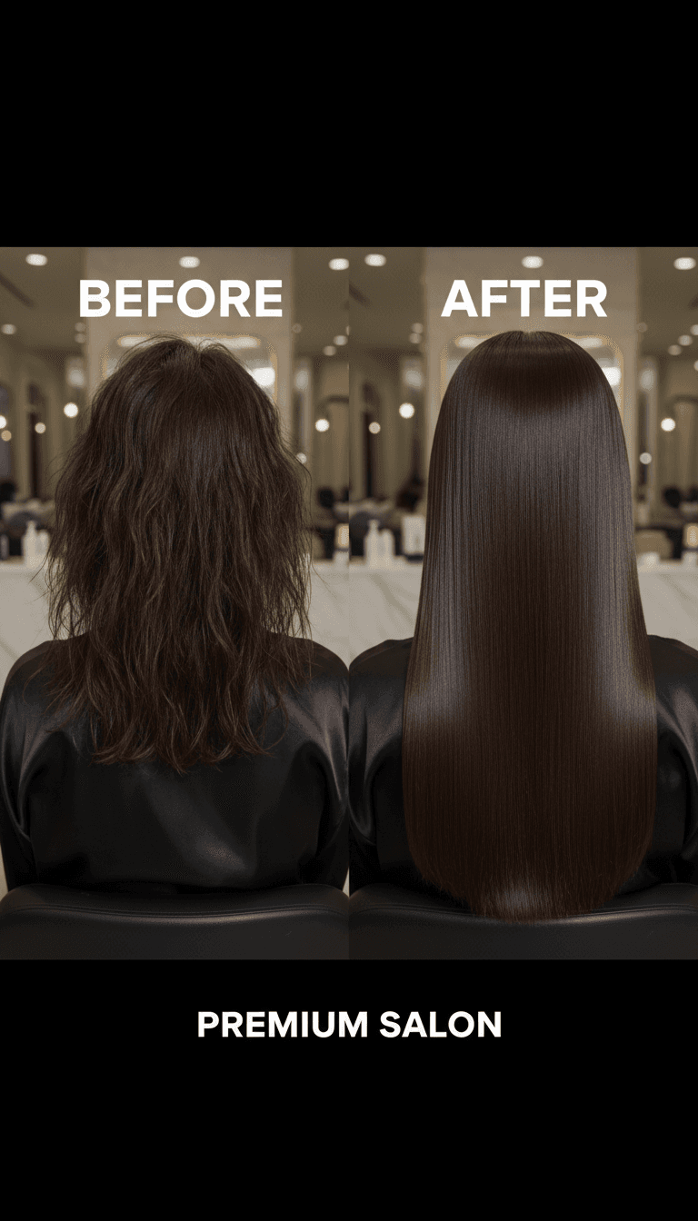 Tratamento capilar especializado que restaura brilho e saúde natural do cabelo
